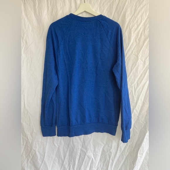 Walt Disney World Crewneck Mickey Sweatshirt Silver Blue Size Large - Picture 12 of 13